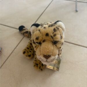 RARE Ganz Webkinz Signature Endangered Spotted Jaguar WITH SEALED CODE